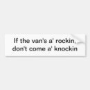 Search for rockin bumper stickers Van