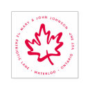 Search for canada maple leaf rubber stamps Canadian