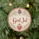 Search for god jul christmas tree decorations Norwegian