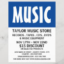 Search for a music flyers Musicians