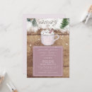 Search for hot chocolate invitations Girl