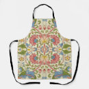Search for yellow damask aprons William morris