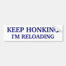 Search for keep honking bumper stickers Reloading