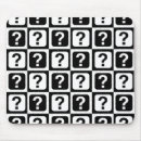 Search for questioning mousepads Question mark