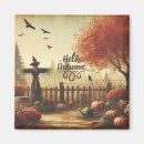 Search for scarecrows magnets Halloween