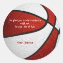 Search for red basketball stickers Sports