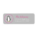 Search for penguin return address labels Sweet