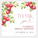 Search for apple thank you stickers Red