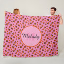 Search for pink leopard print blankets Retro