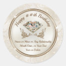 Search for happy 60th birthday party stickers Elegant