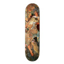 Search for art nouveau skateboard skateboards Alphonse mucha