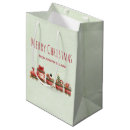 Search for christmas train gift bags Vintage