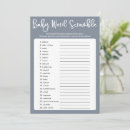 Search for scramble Baby shower word scramble