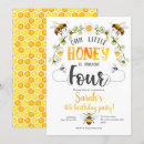 Search for bee birthday invitations A sweet little bee