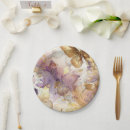 Search for purple and gold plates Birthday