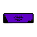 Search for halloween return address labels Retro