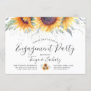 Search for sunflower engagement party invitations Country