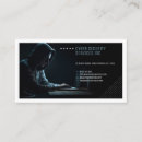 Search for cyber security business cards Hacker