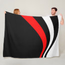 Search for black and red striped blankets Vintage