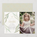 Search for photo first communion invitations Greenery