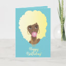 Search for afro birthday cards Melanin