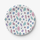 Search for gemstone paper plates Trendy