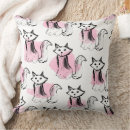 Search for pink cat cushions Black
