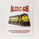 Search for diesel locomotive puzzles Vintage