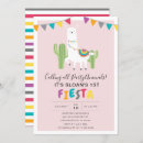 Search for llama fiesta birthday invitations Fun