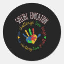 Search for autism educate stickers Teacher