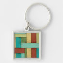 Search for contemporary art key rings Blue