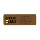 Search for coffee mugs return address labels Heart
