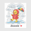 Search for cartoon clouds stickers Umbrella