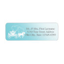 Search for fairy tale return address labels Blue