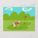 Search for vintage golf postcards Hole in one