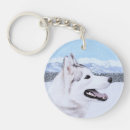 Search for siberian husky key rings Dog