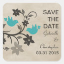Search for vintage bird wedding stickers Flowers