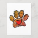 Search for watercolor drawing postcards Puppy