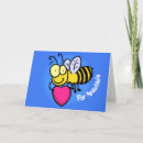 Search for funny bee cards Illustration