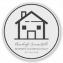 Search for real estate agent stickers Simple