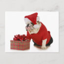 Search for breeds dogs christmas cards Bulldog