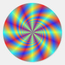 Search for psychedelic stickers Blue