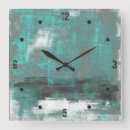 Search for teal abstract clocks Modern