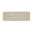 Search for grey return address labels Modern