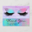 Search for eyelash extension postcards Elegant