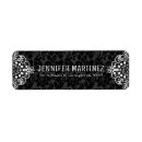 Search for floral lace return address labels Girly