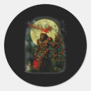 Search for big tree stickers Santa