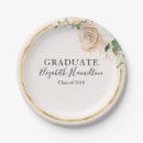 Search for floral graduation plates High school