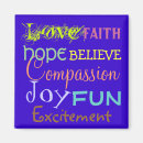 Search for affirmation magnets Faith