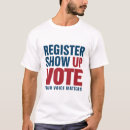 Search for register to vote tshirts Usa